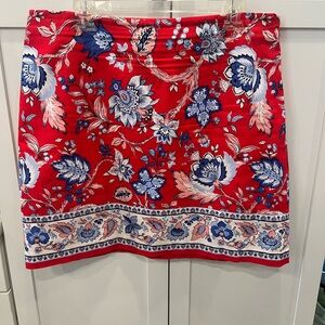 Talbots Red Skirt EUC